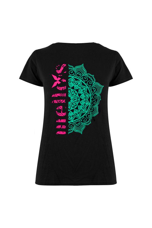 T-shirt manica corta Mandala Lady