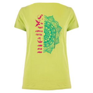 T-shirt manica corta Mandala Lady