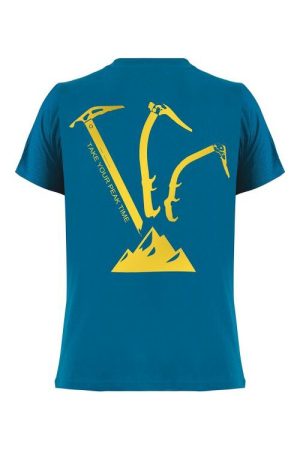 T-shirt in cotone elasticizzato Cresciano