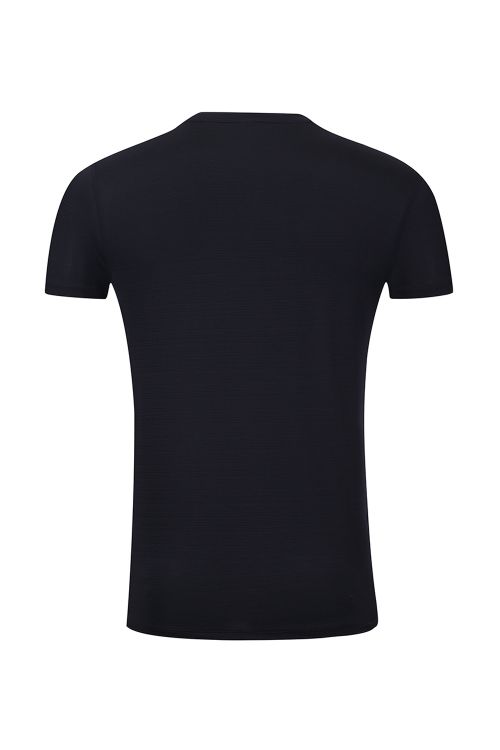 Vertical stretch polyester T-shirt