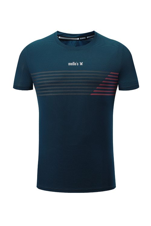 T-shirt en polyester stretch Layer Lines
