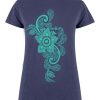 HMD301TC999123-R Short sleeve t-shirt flowers